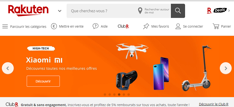 PriceMinister（法国乐天 Rakuten France Rakuten.fr）