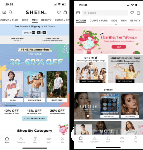 SHEIN的光环不是超过Amazon，而是拿下了全球快时尚移动端一半的DAU